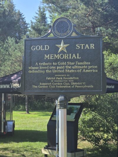 Post-9/11 U.S. Armed Forces Memorial at Patriot Park - Stoystown, PA