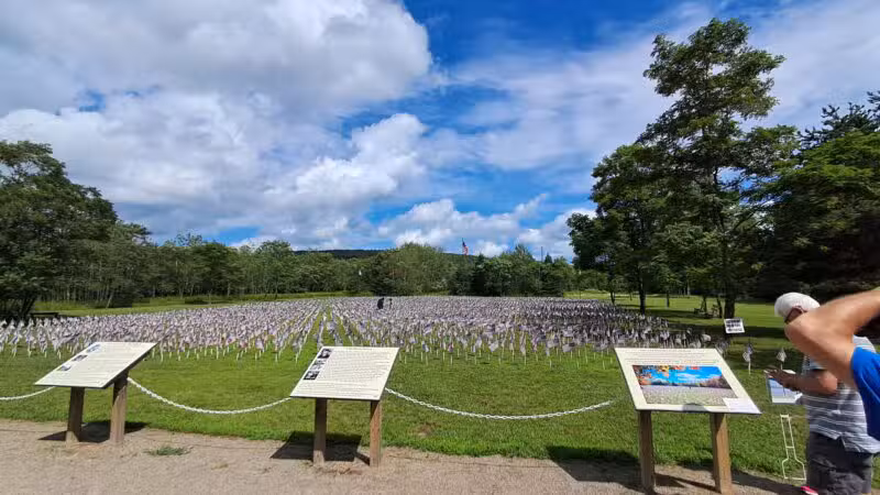 Post-9/11 U.S. Armed Forces Memorial at Patriot Park - Stoystown, PA