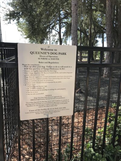Queenie's Dog Park - Tampa, FL