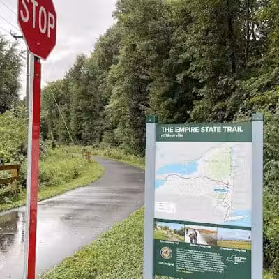 The Empire State Trail NivervilleTrailhead - Valatie, NY