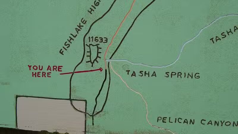 Fish Lake Hightop Trailhead - Tasha Springs - Venice, UT