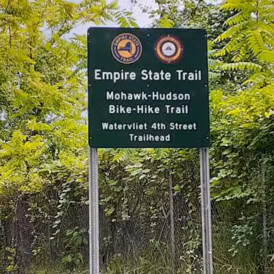 Mohawk-Hudson Bike Trail, Watervliet Parking - Watervliet, NY