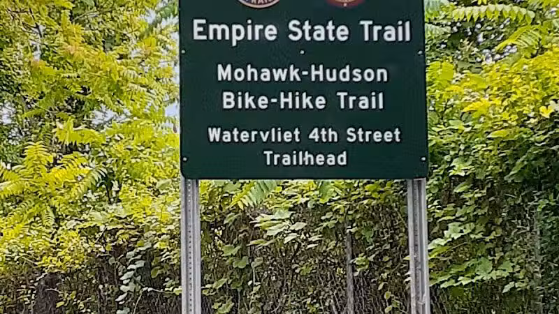 Mohawk-Hudson Bike Trail, Watervliet Parking - Watervliet, NY