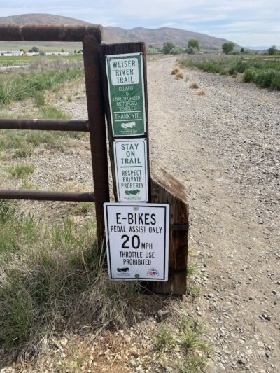Weiser River Trail Head