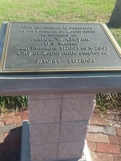 Veterans Memorial Park - Zephyrhills, FL