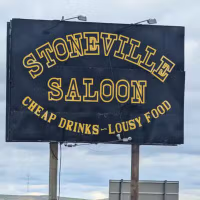 Stoneville Saloon - Alzada, MT
