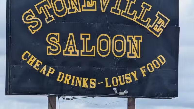 Stoneville Saloon - Alzada, MT