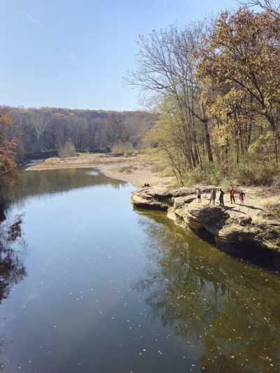 Rocky Hollow Falls Canyon Nature Preserve - Bloomingdale, IN