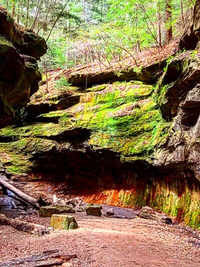 Rocky Hollow Falls Canyon Nature Preserve - Bloomingdale, IN