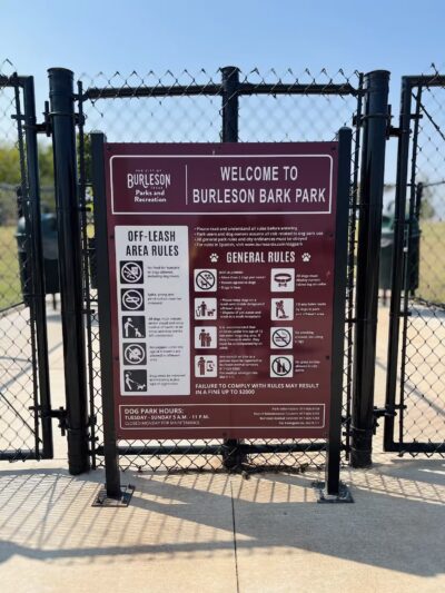 Burleson Bark Park - Burleson, TX