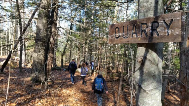 Marshall Conservation Area Trail Head - Conway, NH