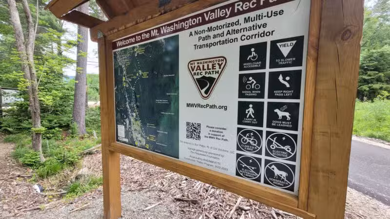 Mount Washington Valley Rec Path Trailhead - Conway, NH