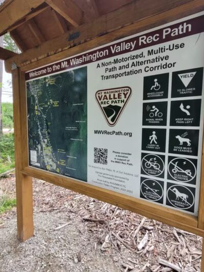 Mount Washington Valley Rec Path Trailhead - Conway, NH