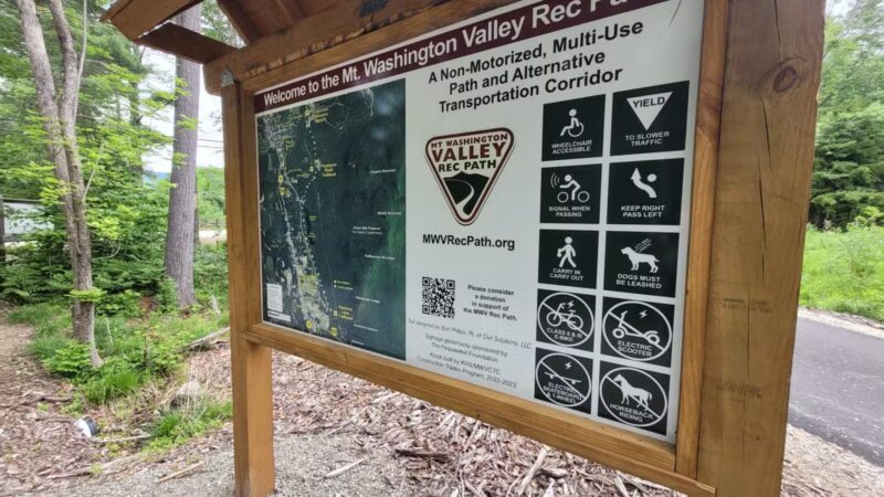 Mount Washington Valley Rec Path Trailhead - Conway, NH
