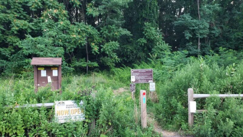 Bacon Ridge Trail Head - Bacon Ridge Rd - North Parking - Crownsville, MD