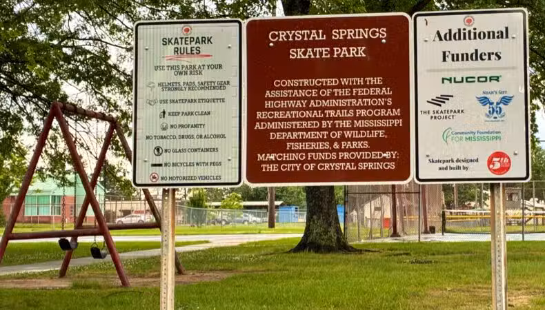 Crystal Springs Skatepark - Crystal Springs, MS