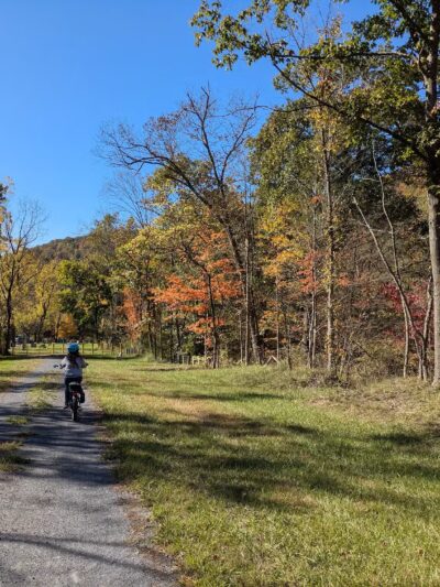 Everett trailhead Huntingdon and Broad Top Rail - Everett, PA