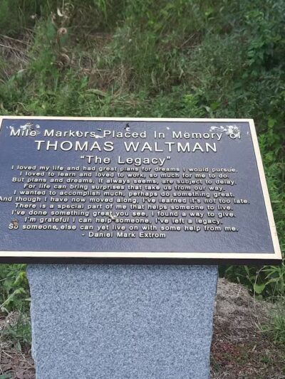 Everett trailhead Huntingdon and Broad Top Rail - Everett, PA