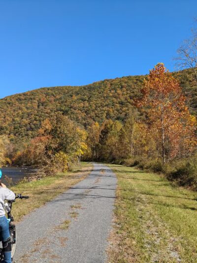 Everett trailhead Huntingdon and Broad Top Rail - Everett, PA