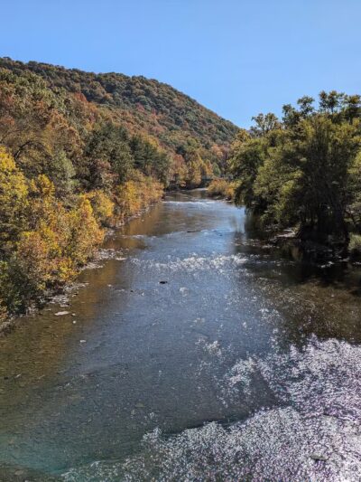 Everett trailhead Huntingdon and Broad Top Rail - Everett, PA