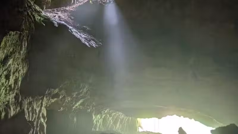 Trailhead to Skylight Cave - Ewing, VA