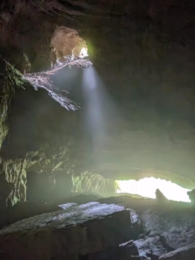 Trailhead to Skylight Cave - Ewing, VA