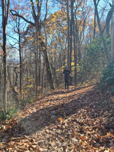 Trailhead to Skylight Cave - Ewing, VA