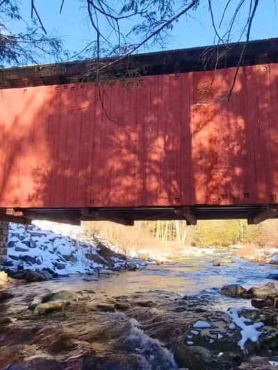 Historic Packsaddle Covered Bridge - Fairhope, PA