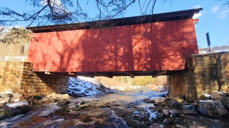 Historic Packsaddle Covered Bridge - Fairhope, PA