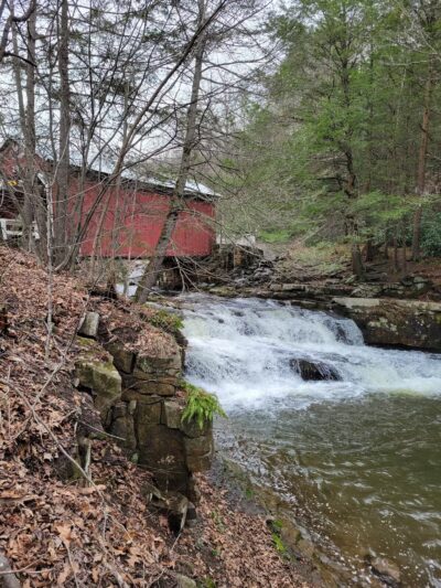 Historic Packsaddle Covered Bridge - Fairhope, PA