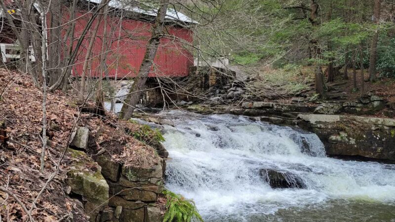 Historic Packsaddle Covered Bridge - Fairhope, PA