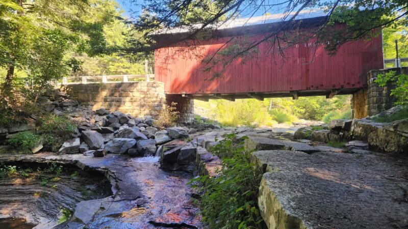 Historic Packsaddle Covered Bridge - Fairhope, PA