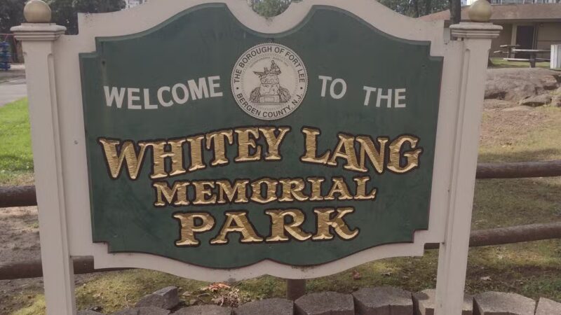 Whitey Lang Memorial Park - Fort Lee, NJ