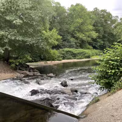 Saddle River Park Waterfall - Glen Rock, NJ