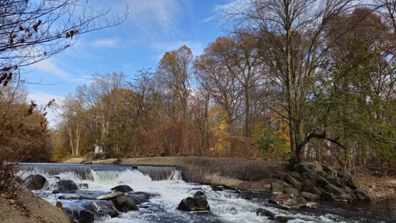 Saddle River Park Waterfall - Glen Rock, NJ