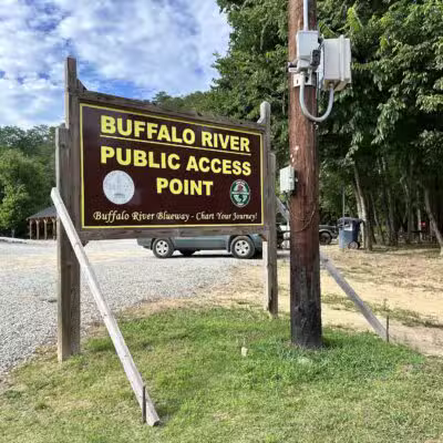 Buffalo River Public Access Point - Grinder's Creek - Hohenwald, TN