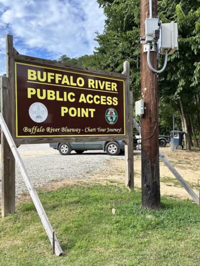 Buffalo River Public Access Point - Grinder's Creek - Hohenwald, TN