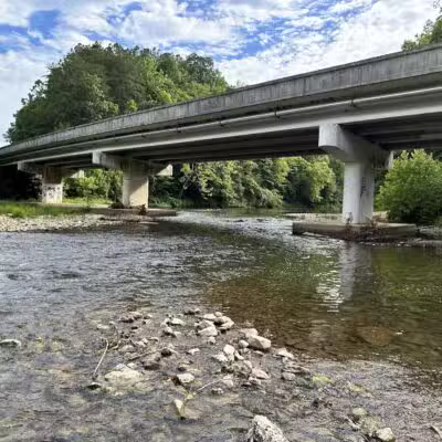 Buffalo River Public Access Point - Grinder's Creek - Hohenwald, TN