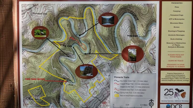 Pinnacle Natural Area Preserve - Honaker, VA