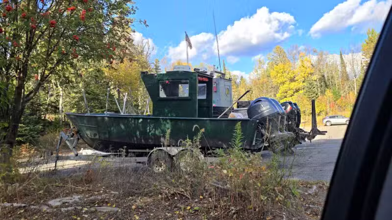 Horseshoe Bay Hiking Trailhead - Hovland, MN