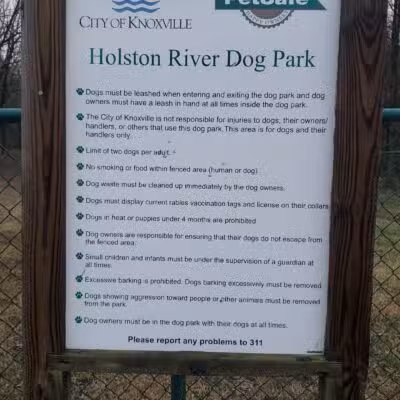 Holston River PetSafe Dog Park - Knoxville, TN