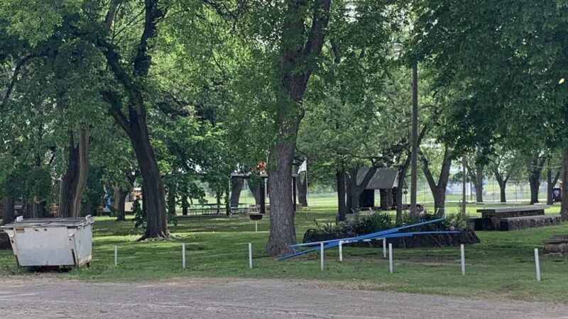 Lincoln city park - Lincoln, KS