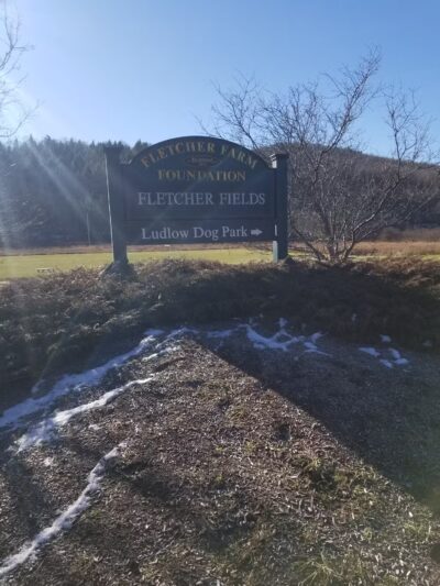 Ludlow Dog park at Fletcher Fields - Ludlow, VT