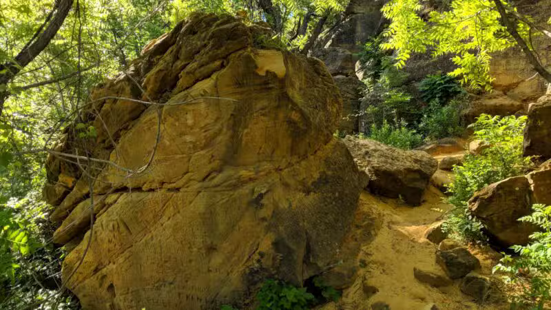 Buffalo Track Canyon Nature Trail Head - Marquette, KS