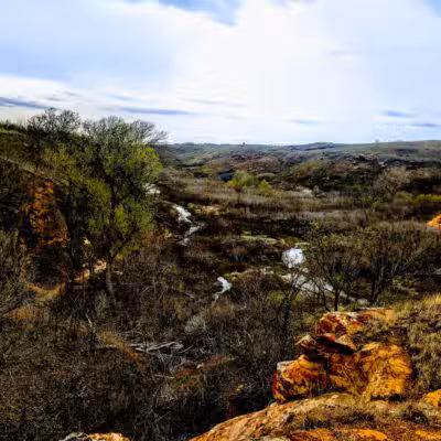 Buffalo Track Canyon Nature Trail Head - Marquette, KS