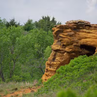 Buffalo Track Canyon Nature Trail Head - Marquette, KS