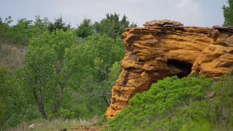 Buffalo Track Canyon Nature Trail Head - Marquette, KS