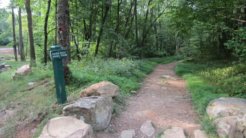 Raven Rock Trailhead - Masontown, WV