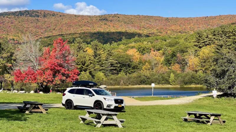Hiker Kiosk and Parking Area - Moultonborough, NH