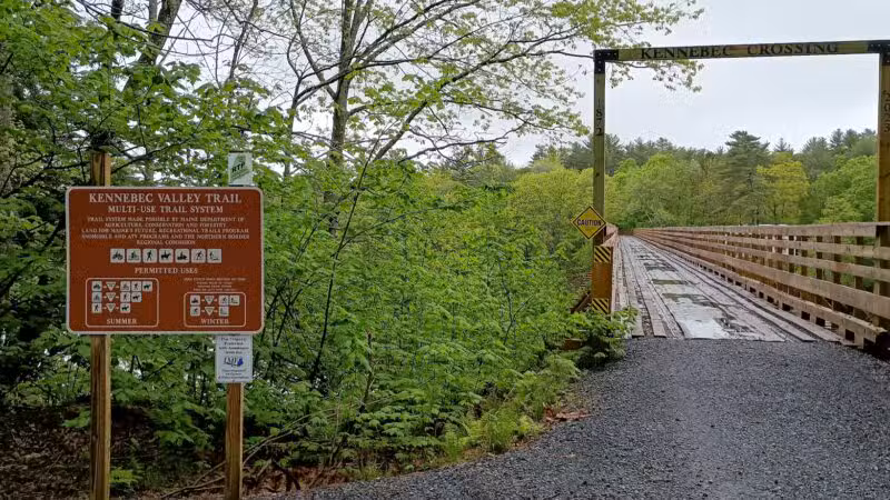 Kennebec Valley Trail Head - Norridgewock, ME
